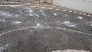 駐車場の入り口